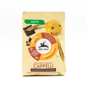 Frollini di Grano Cappelli con Gocce di Cioccolato Alce Nero 250G