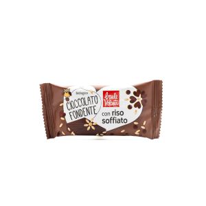 Cioccolato Fondente con Riso Soffiato Baule Volante 25G