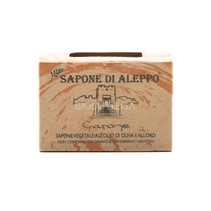 Sapone di Aleppo Olio d’Oliva e Olio di Alloro 55% Carone 200G