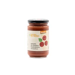 Passata di Ciliegino Biodinamico al Basilico Fattoria di Vaia 295G