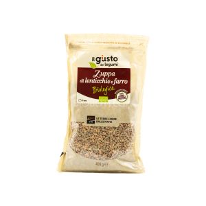 Zuppa di Lenticchie e Farro Libera Terra 400G