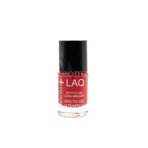 Smalto Effetto Gel Ultrabrillante Rosso 207 +LAQ Colours 10ML