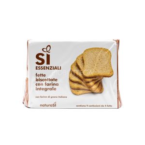 Fette Biscottate con Farina Integrale Sì Essenziali NaturaSì 324G