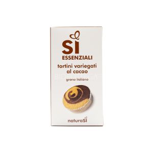 Tortini Variegati al Cacao Sì Essenziali NaturaSì 4x35G