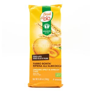 Break&Bio Farro Bontà Ripiena all'Albicocca Probios 240G