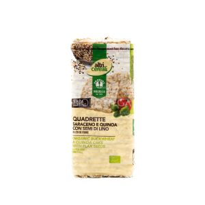 Quadrette Grano Saraceno e Quinoa Altri Cereali Probios 130G