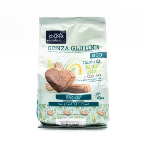 Cuori di Mais e Riso al Cacao Senza Glutine SottoleStelle 250G