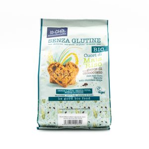 Cuori di Mais e Riso con Gocce di Cioccolato Senza Glutine SottoleStelle 250G