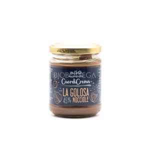 Cuor di Crema La Golosa 45% Nocciole Sottolestelle 200G