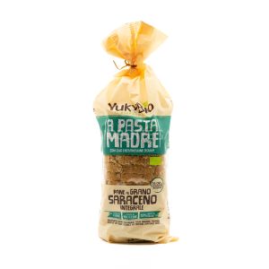 Pane Bauletto con Farina di Grano Saraceno e Lievito Madre YukyBio 400G