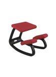 Sedia Ergonomica Variable Balans Varier - Rosso e Laccato Nero